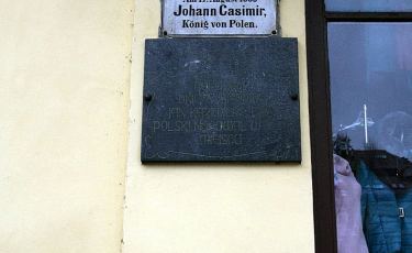 Pamiątkowe tablice króla Polski Jana Kazimierza (Fot. mateo) Pamiątkowe tablice króla Polski Jana Kazimierza (Fot. mateo)