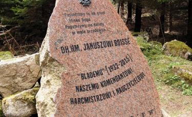 Pomnik dr hm Janusza Boisse (Fot. aga) Pomnik dr hm Janusza Boisse (Fot. aga)
