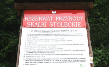 Rezerwat ścisły Skałki Stoleckie (Fot. krystian) Rezerwat ścisły Skałki Stoleckie (Fot. krystian)