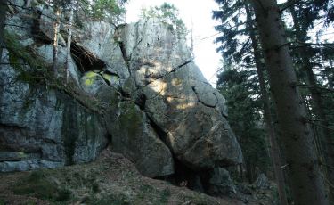 Skała Teściowej - Okap (Fot. mateo)
